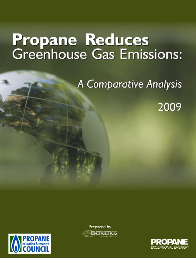 Study Finds Propane Reduces Greenhouse Gases