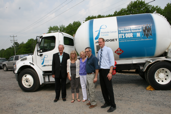 Budget Propane Ontario Prostate Cancer Truck