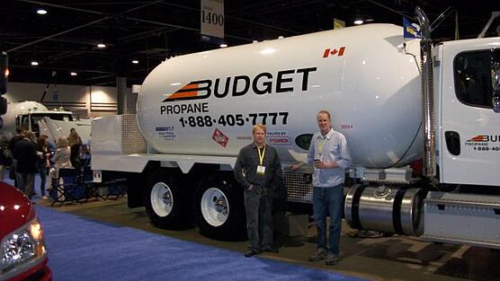 Budget Propane Ontario's newest truck!