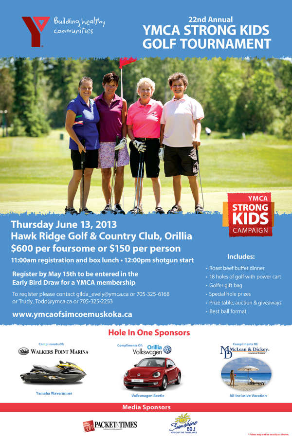 Budget Propane Ontario sponsore of the YMCA Golf Tournament