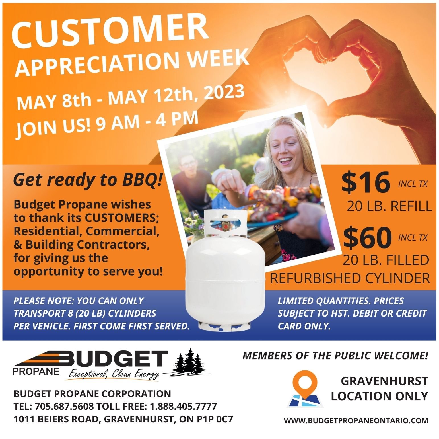 2023 budget customer appreciation