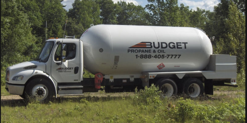 Budget Propane Ontario truck