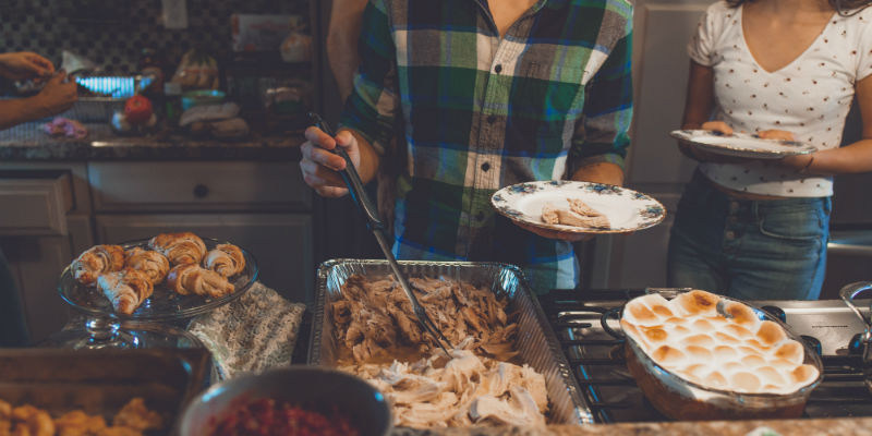 Thanksgiving meal