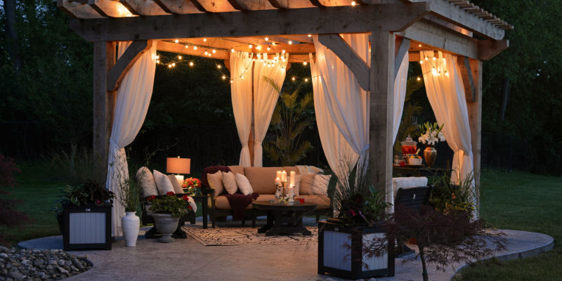 A cosy patio