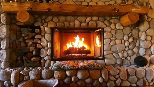 Wood burning fireplaces are not as safe as a gas fireplace