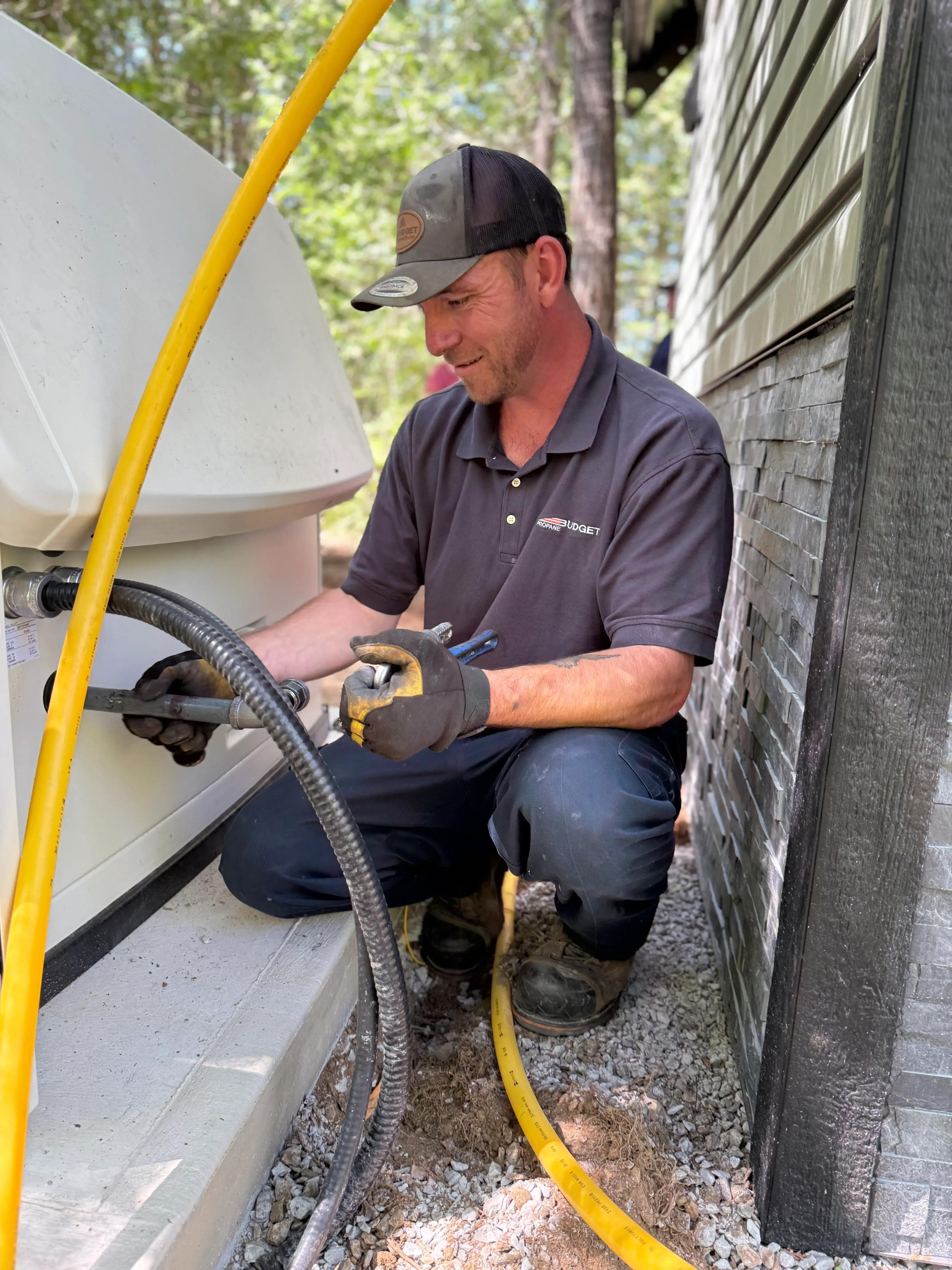 Budget Propane Propane Generator. Propane generator set up, install. Propane generator for homes in Central Ontario. Propane Ontario.
