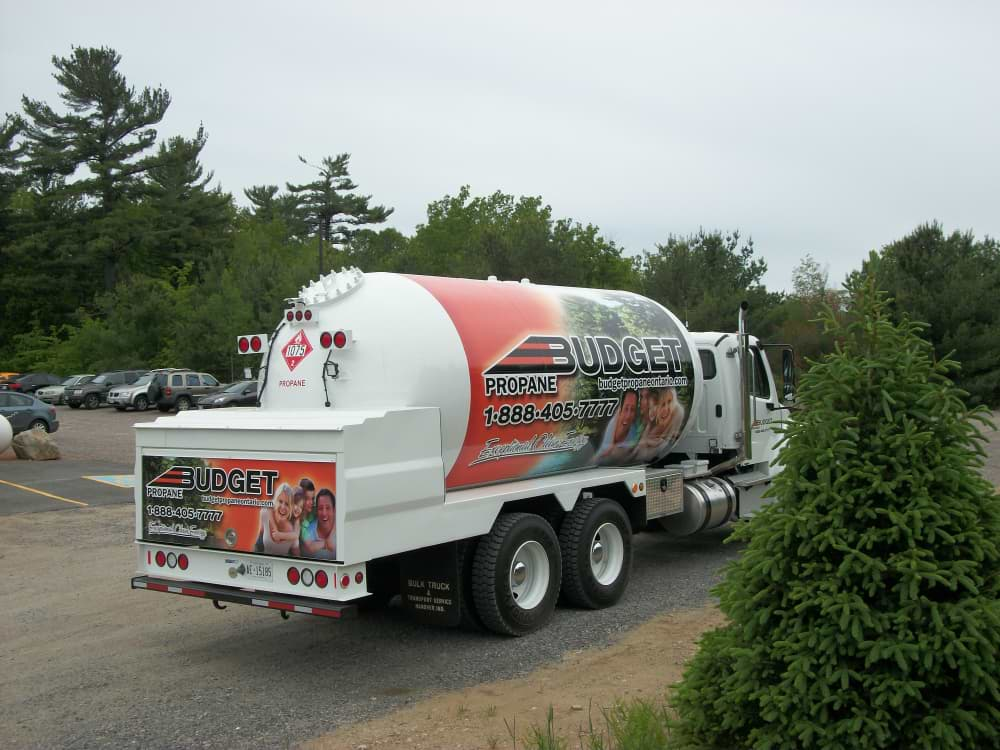 Budget Propane Truck