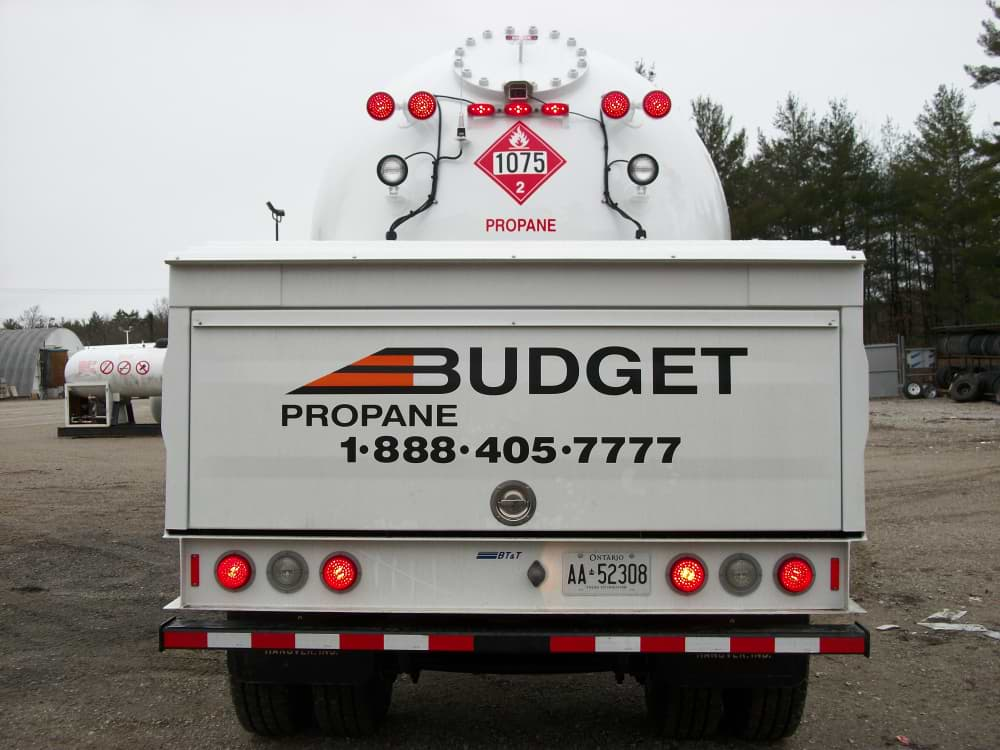 Budget Propane Truck