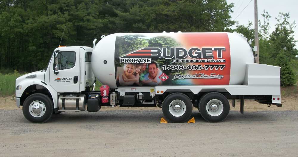 Budget Propane Truck