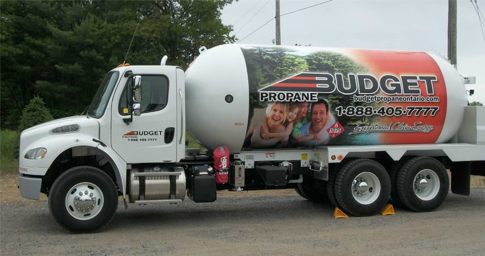 Budget Propane Truck