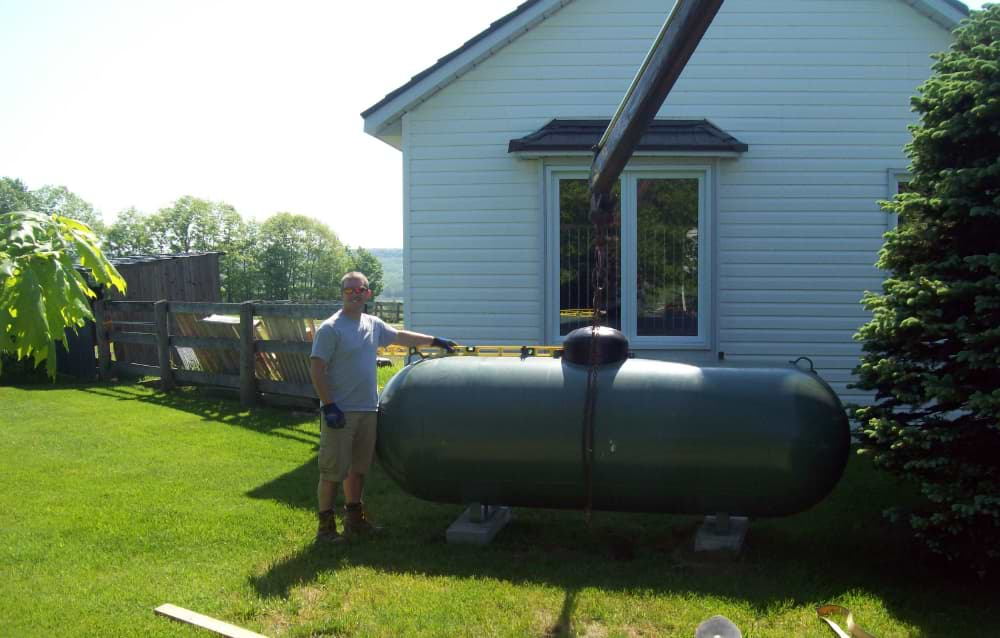 Green Tank Installation