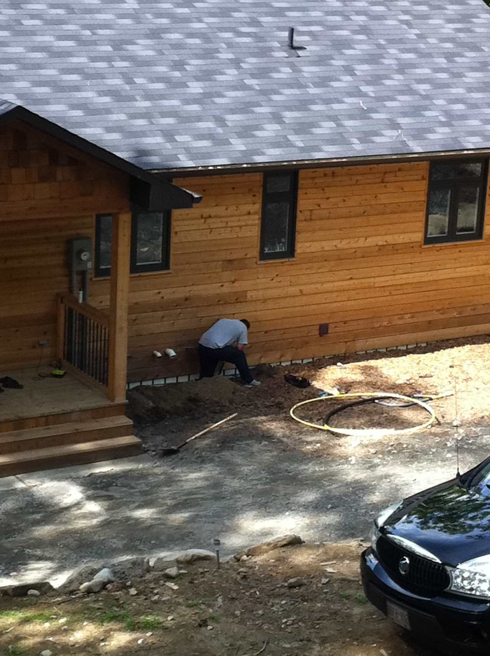 Log House Install