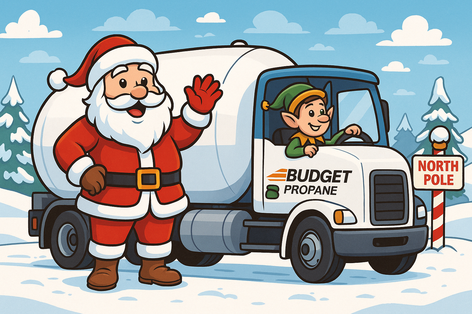 How Santa Could Power the North Pole with Propane